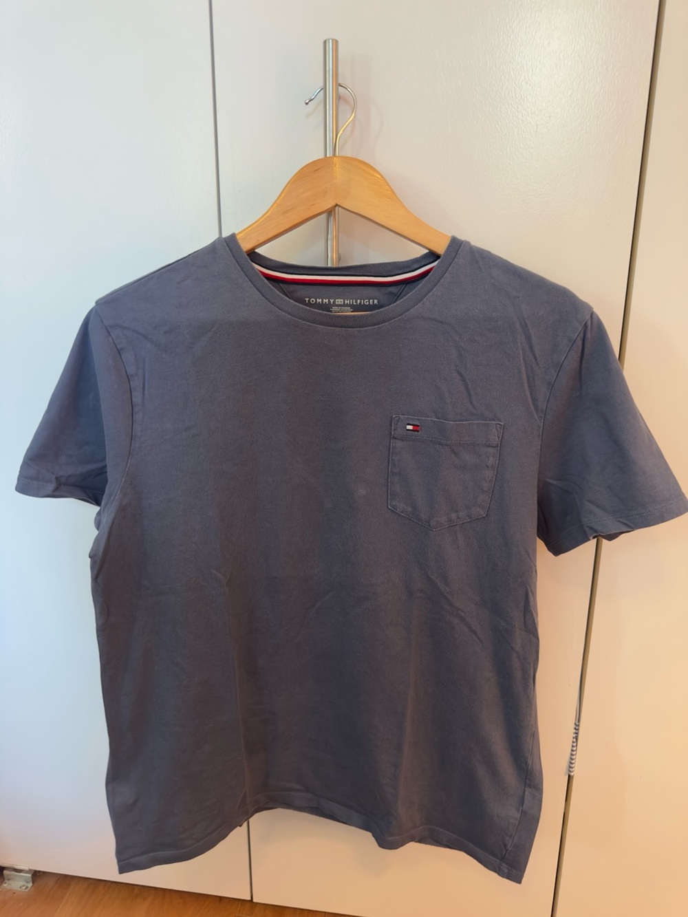 Tommy Hilfiger Men's Dusty Navy Pocket Tee